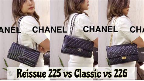 vintage chanel reissue|chanel reissue vs classic flap.